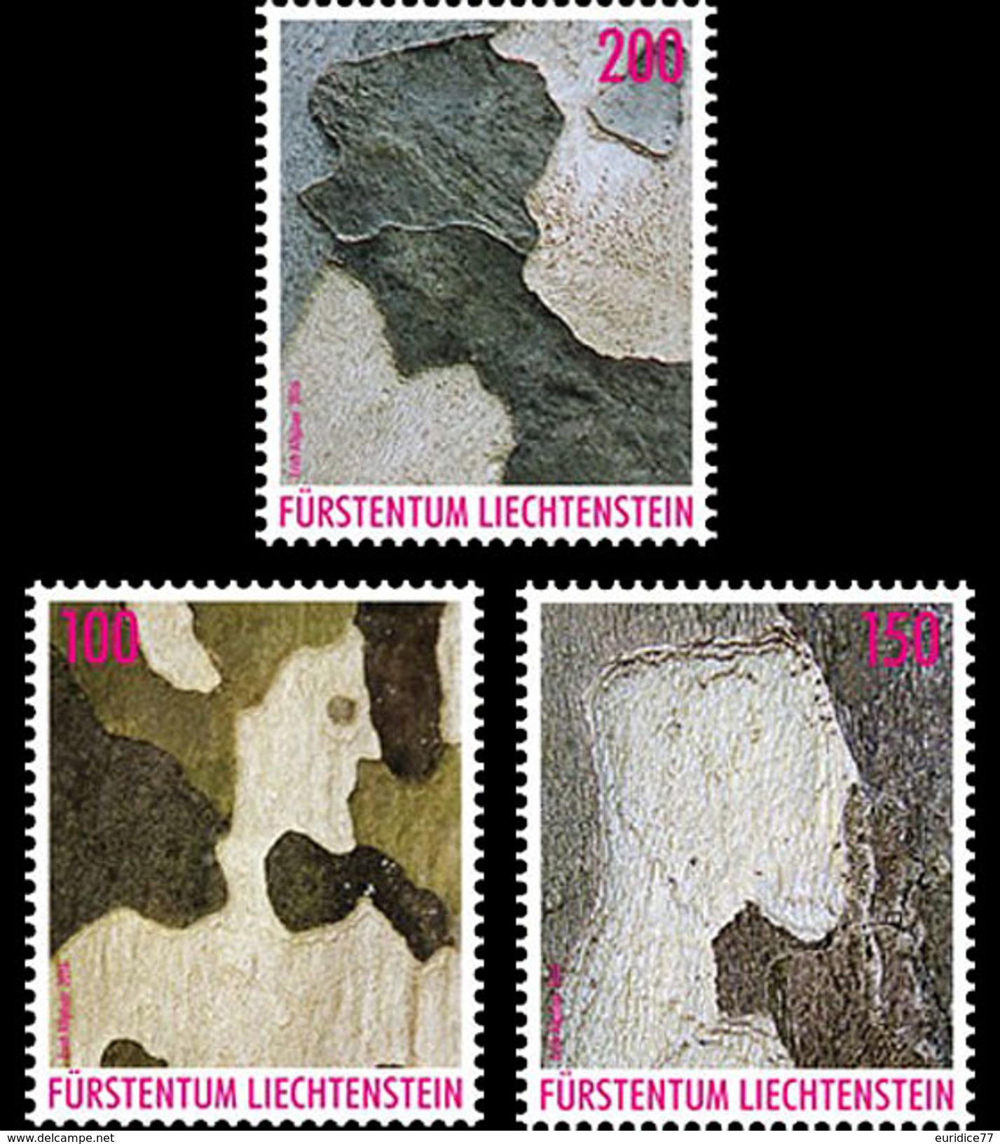 Liechtenstein 2016 - Artistic Photography: Erich Allgäuer Stamp Set Mnh - Ungebraucht