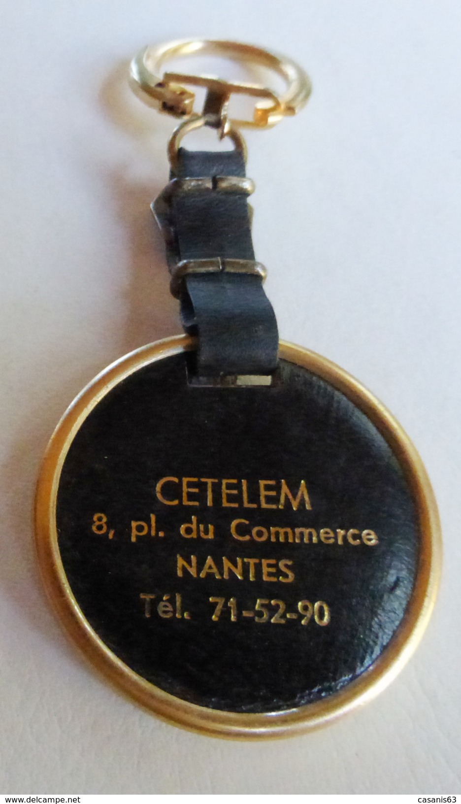 Porte  Clefs     CETELEM   - 8 Place Du  Commerce  -  NANTES - Key-rings