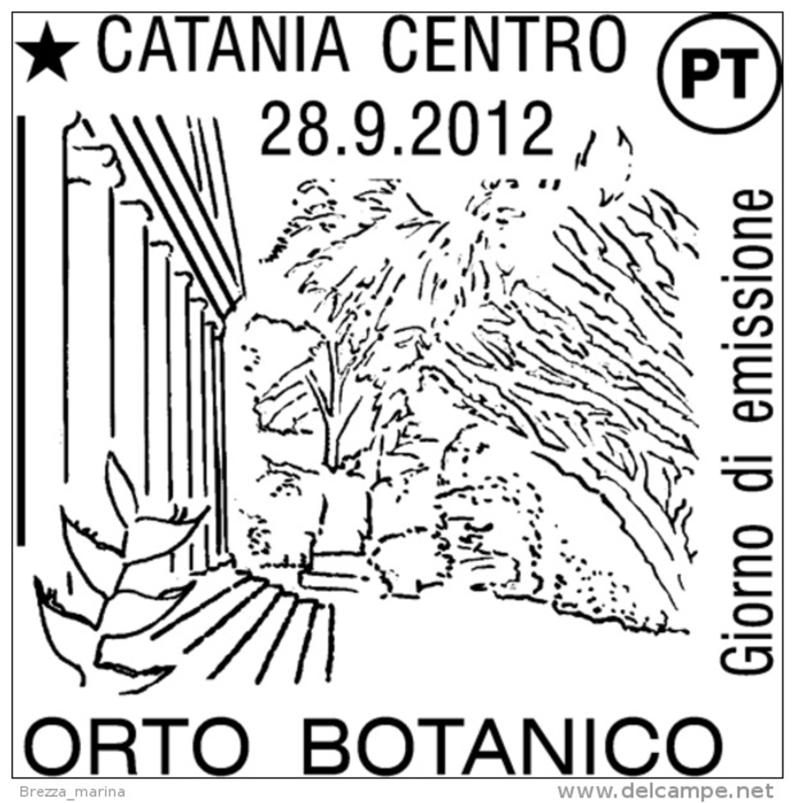 Nuovo - MNH - ITALIA - 2012 - Orti Botanici - 0,75 &euro; &bull; Orto Botanico Di Catania - 2011-20:  Nuovi