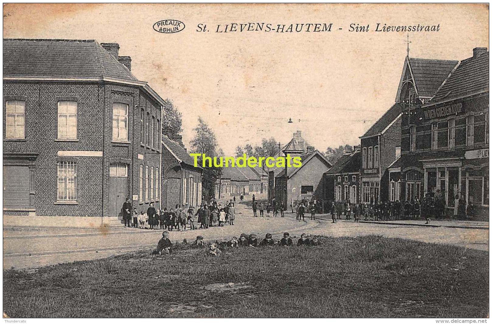 CPA ST SINT LIEVENS LIEVIN HAUTHEM HAUTEM HOUTEM  SINT LIEVENSSTRAAT - Sint-Lievens-Houtem