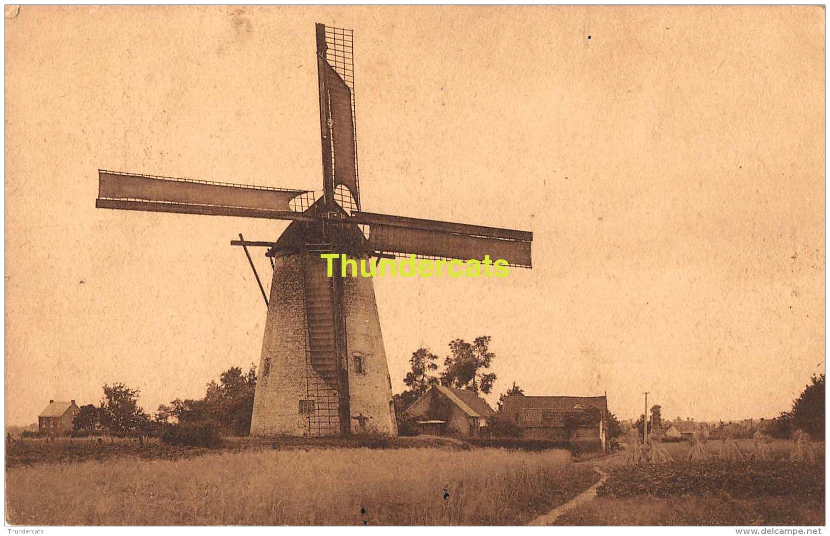 CPA ST SINT LIEVENS LIEVIN HAUTHEM HAUTEM HOUTEM  WINDMOLEN MOLEN MOULIN - Sint-Lievens-Houtem