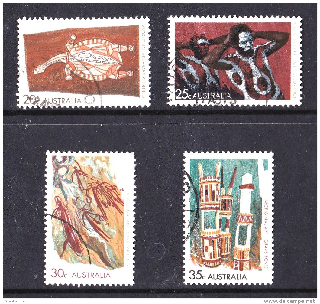 Australia 1971 Aboriginal Art Set Of 4 Used - - Used Stamps