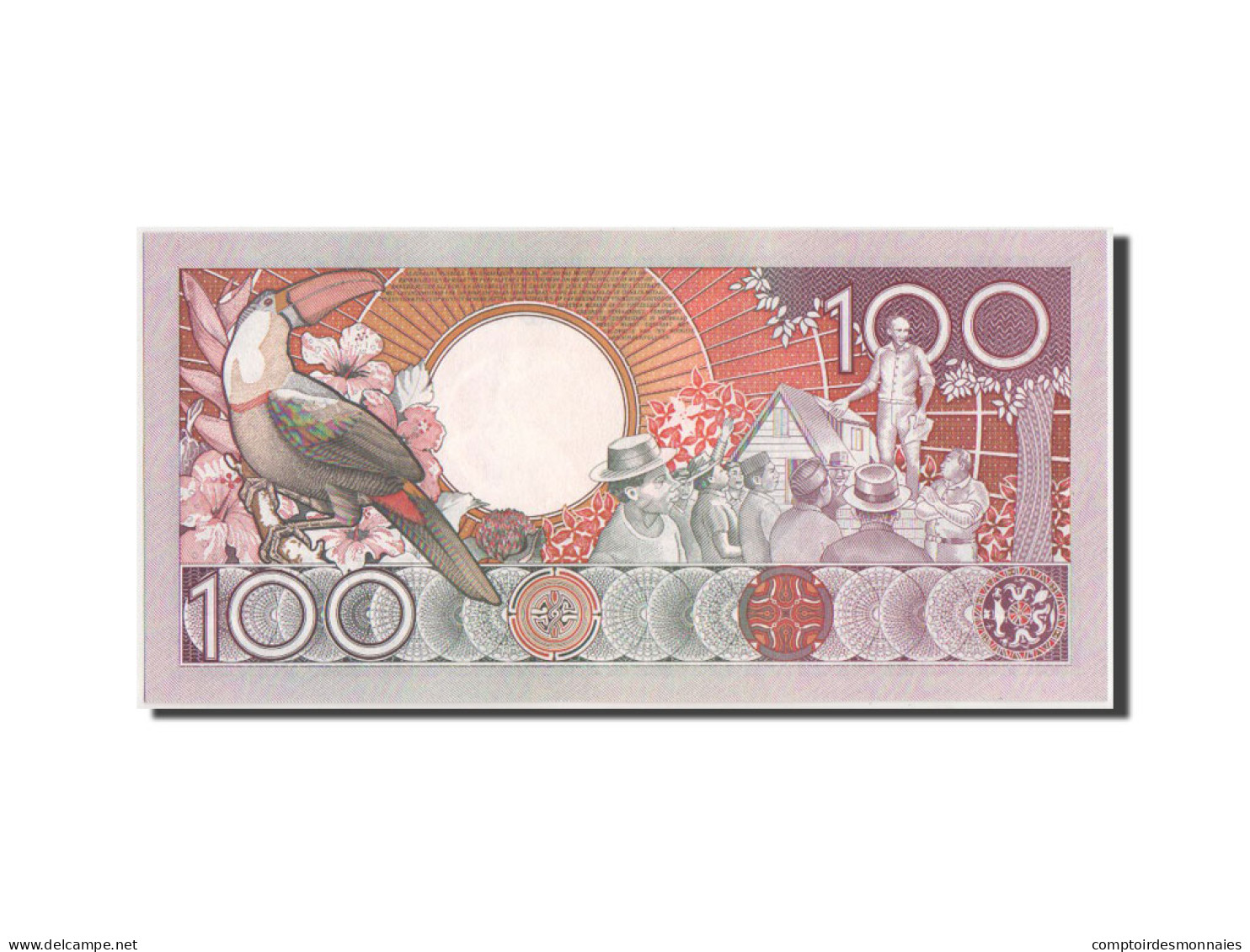 Billet, Surinam, 100 Gulden, 1986, 1.7.1986, KM:133a, NEUF - Suriname