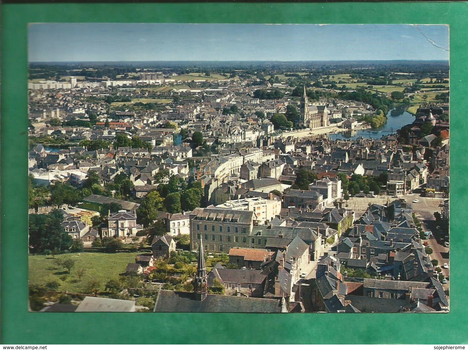 Sablé-sur-Sarthe (72-Sarthe) Vue Générale (aérienne?) 2 Scans - Sable Sur Sarthe