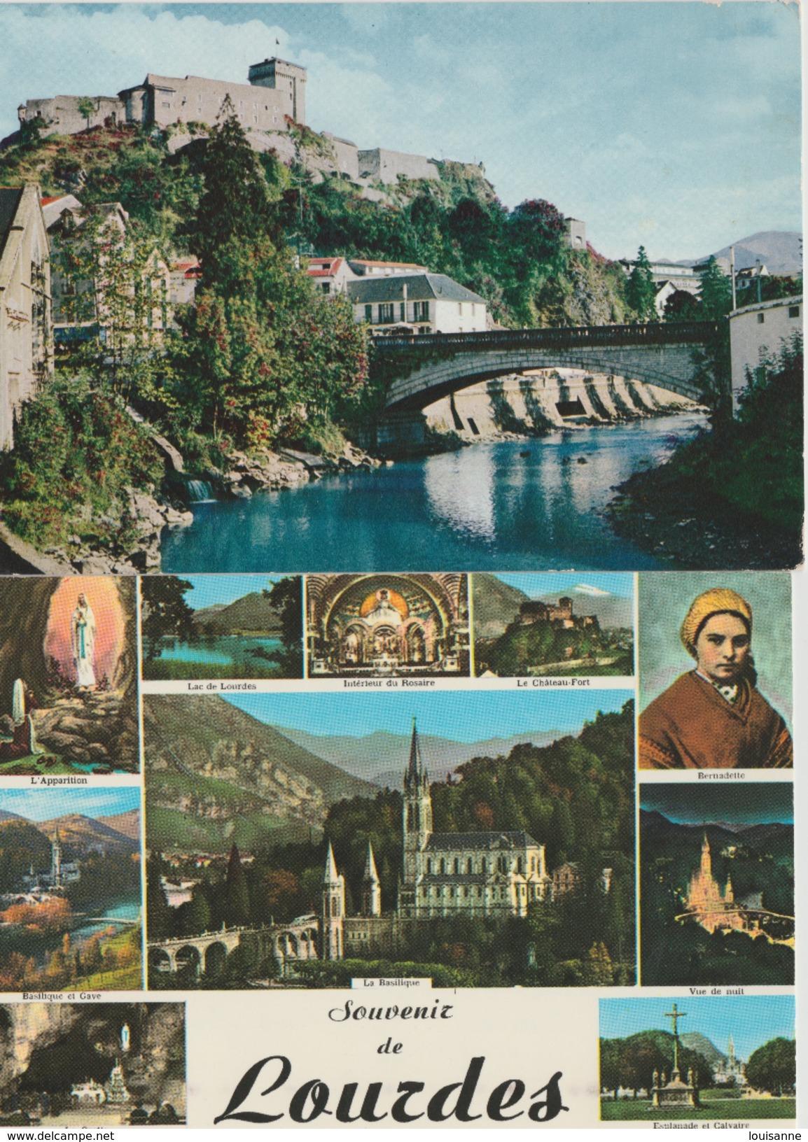 17 / 1 / 98  -   LOT  DE  500  CPM  ( Grand  Modèle )   DE  LOURDES  À  22&euro;,50   + 8&euro;,50   PORT - 500 Postcards Min.