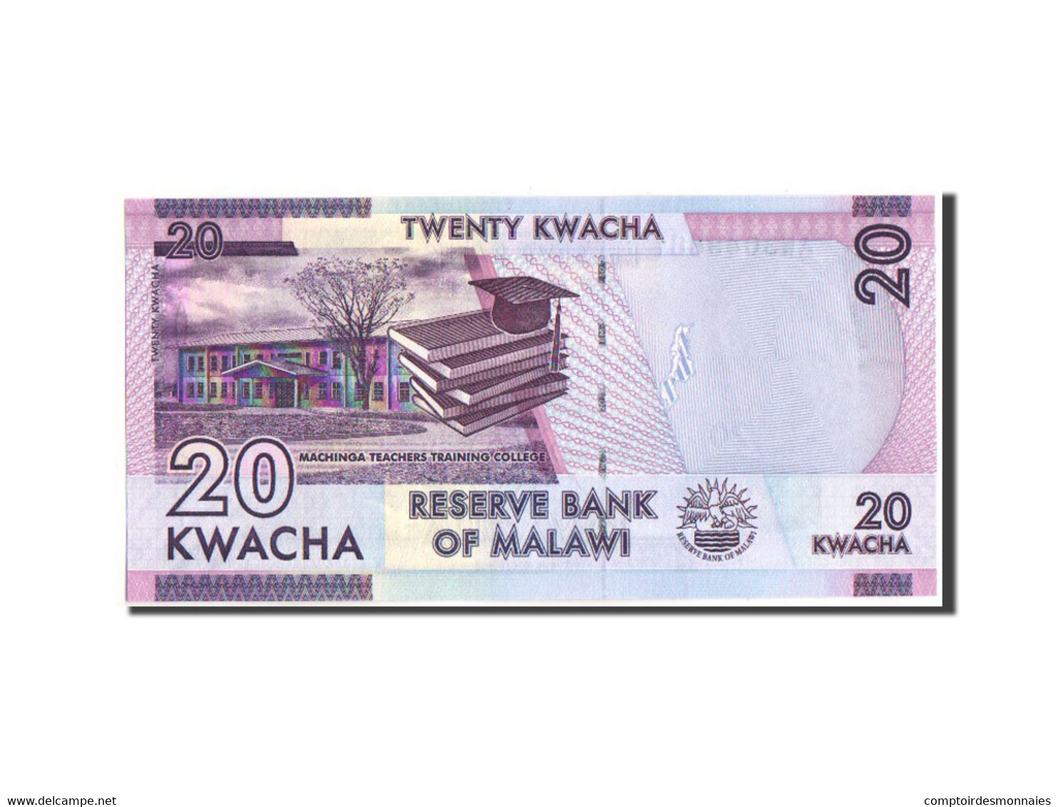 Billet, Malawi, 20 Kwacha, 2015, KM:New, NEUF - Malawi