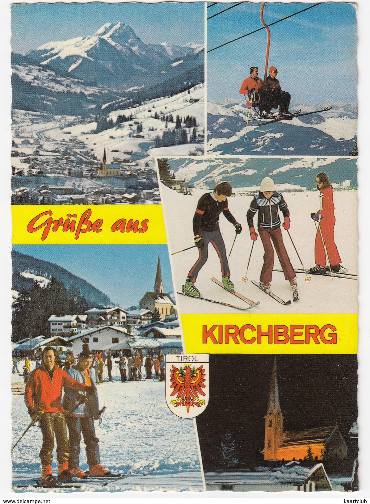 Kirchberg -  SKI / SCHI - SESSELLIFT - 840 M. - Tirol  - Austria - Kirchberg