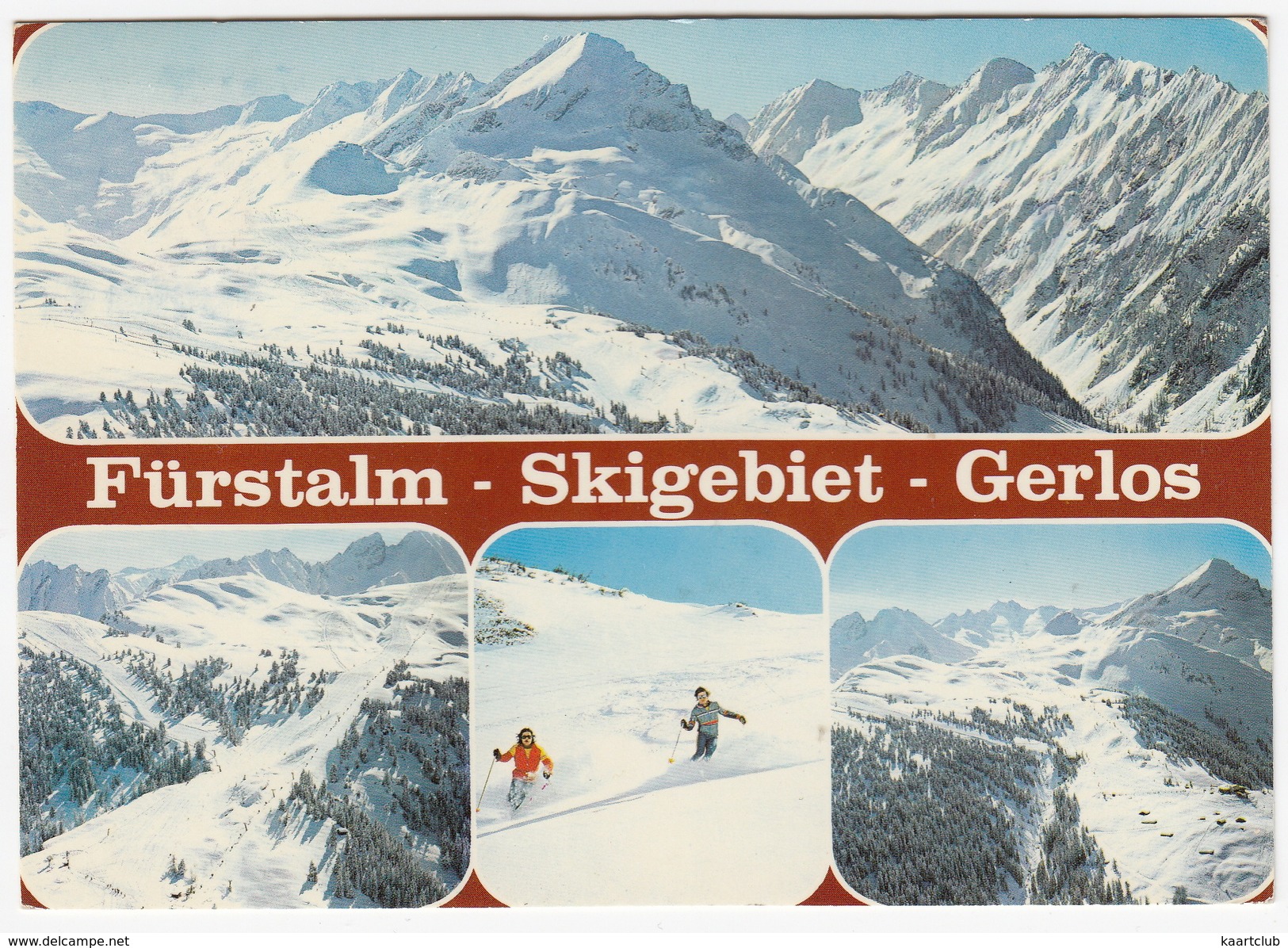 Gerlos - Fürstalm - 2200 M. -  SKI / SCHI -  - Tirol  - Austria - Gerlos