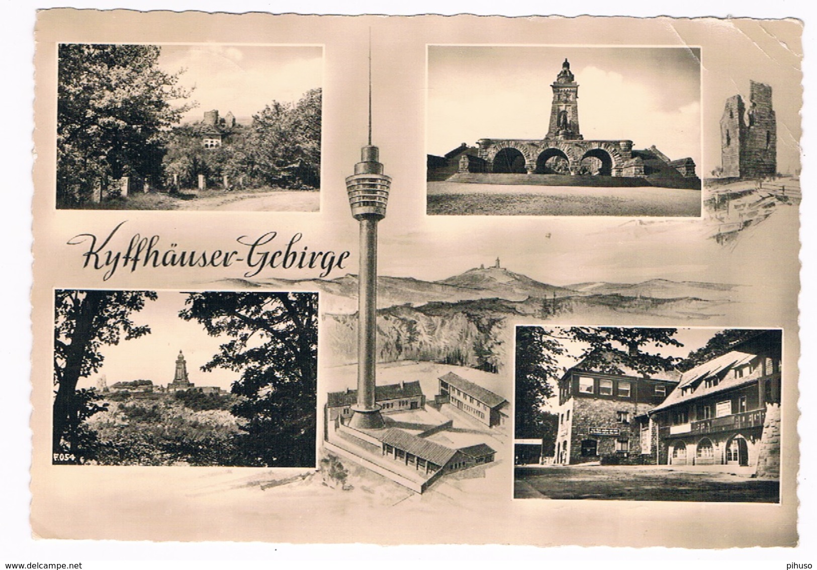 D-6898      KYFFHÄUSER-Gebirge - Kyffhaeuser