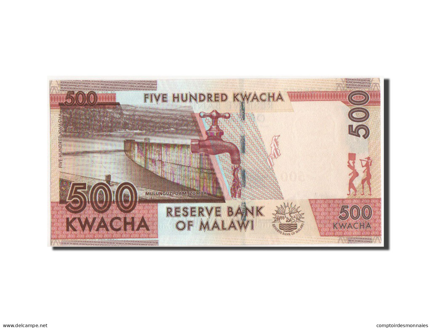 Billet, Malawi, 500 Kwacha, 2014, KM:New, NEUF - Malawi