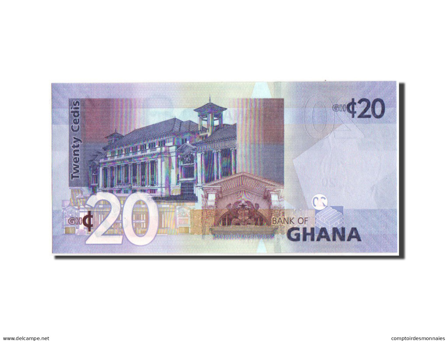 Billet, Ghana, 20 Cedis, 2015, 1.7.2015, KM:40, NEUF - Ghana