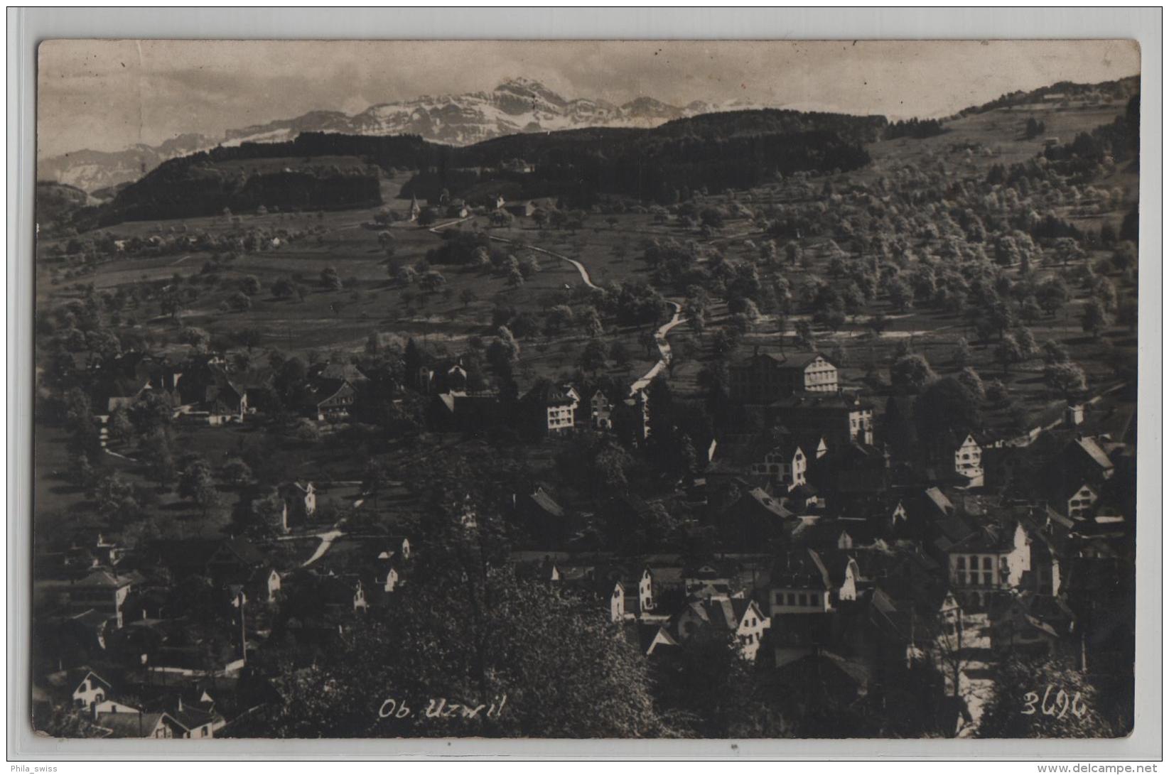 Oberuzwil - Ober-Uzwil - Photo: H. Hane No. 3696 - Stempel: Flawil S.B.B. - Flawil