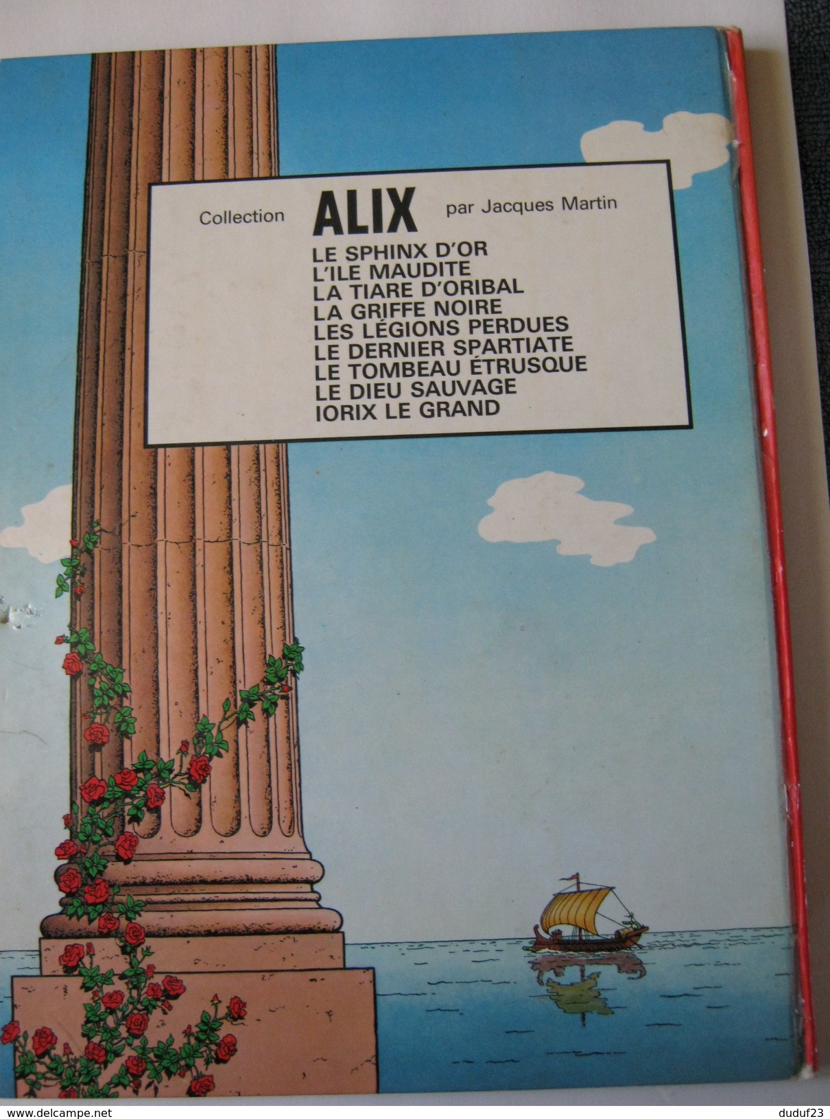 ALIX L'ILE MAUDITE  JACQUES MARTIN CASTERMAN Ed 1969 Dernier Titre IORIX LE GRAND - Alix