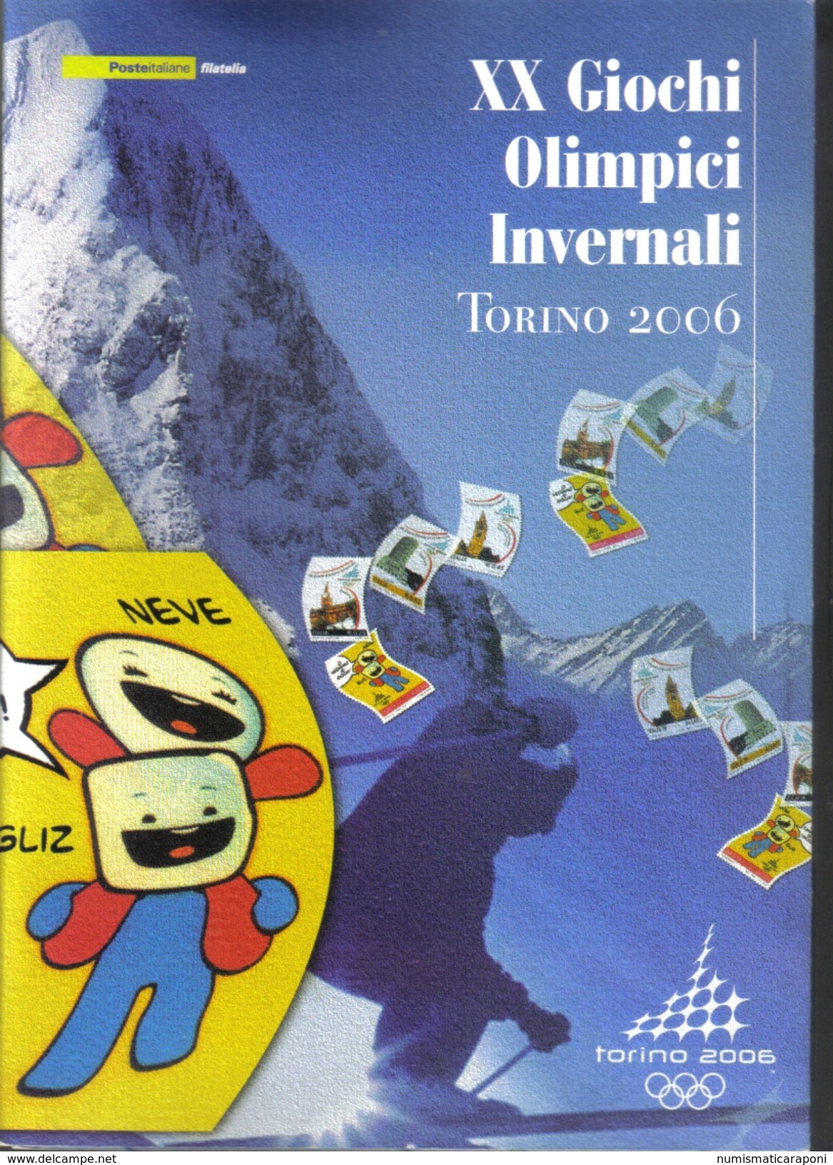 FOLDER XX GIOCHI OLIMPICI INVERNALI TORINO 2006 - Folder