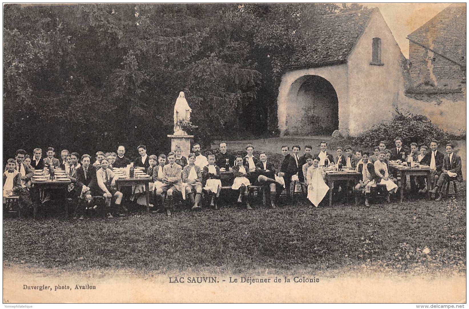 89 - YONNE / Arcy Sur Cure - Lac Sauvin - Le Déjeuner De La Colonie - Other & Unclassified