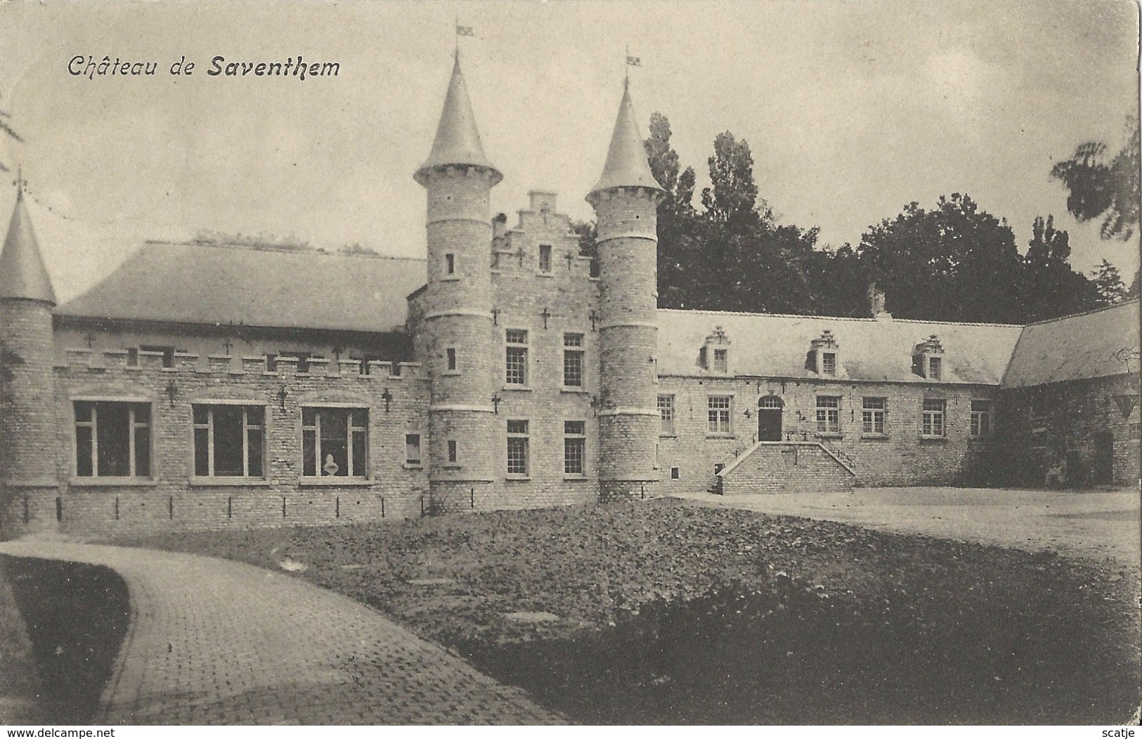 Château De Saventhem   -   1908   Naar  St. Josse-Ten-Noorden - Zaventem