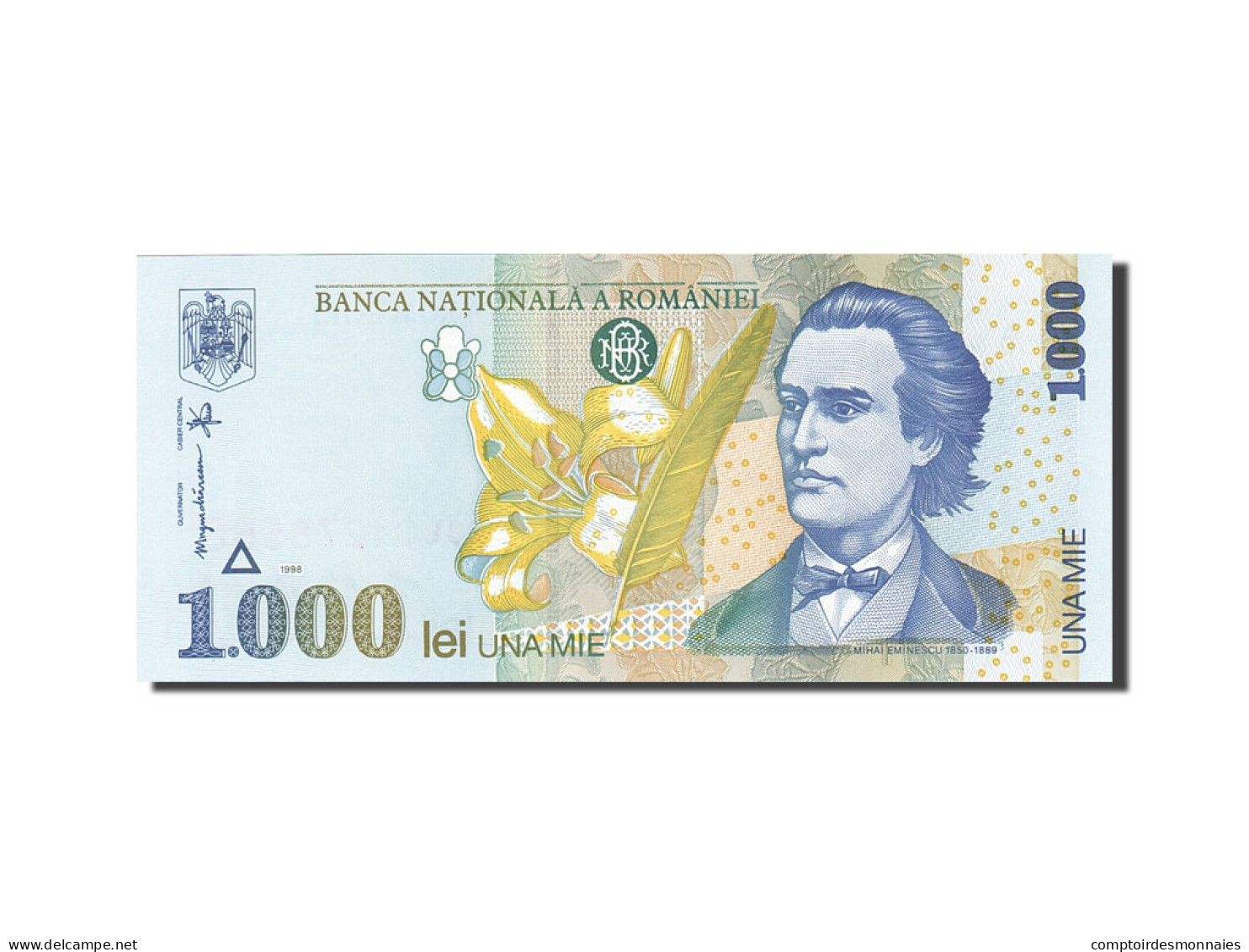 Billet, Roumanie, 1000 Lei, 1996-2000, 1998, KM:106, NEUF - Roemenië