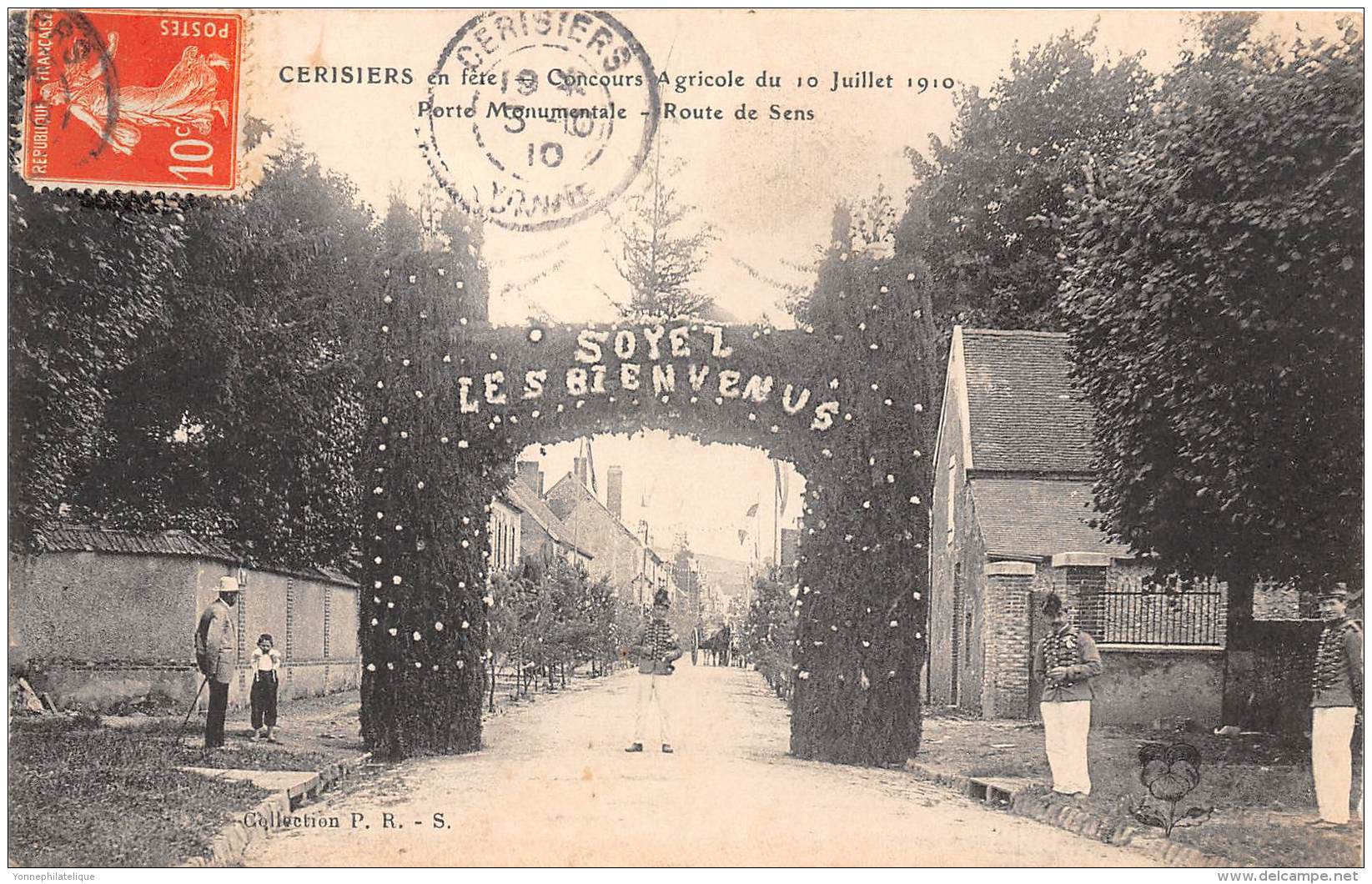 89 - YONNE / Cerisiers - Concours Agricole - 1910 - Cerisiers