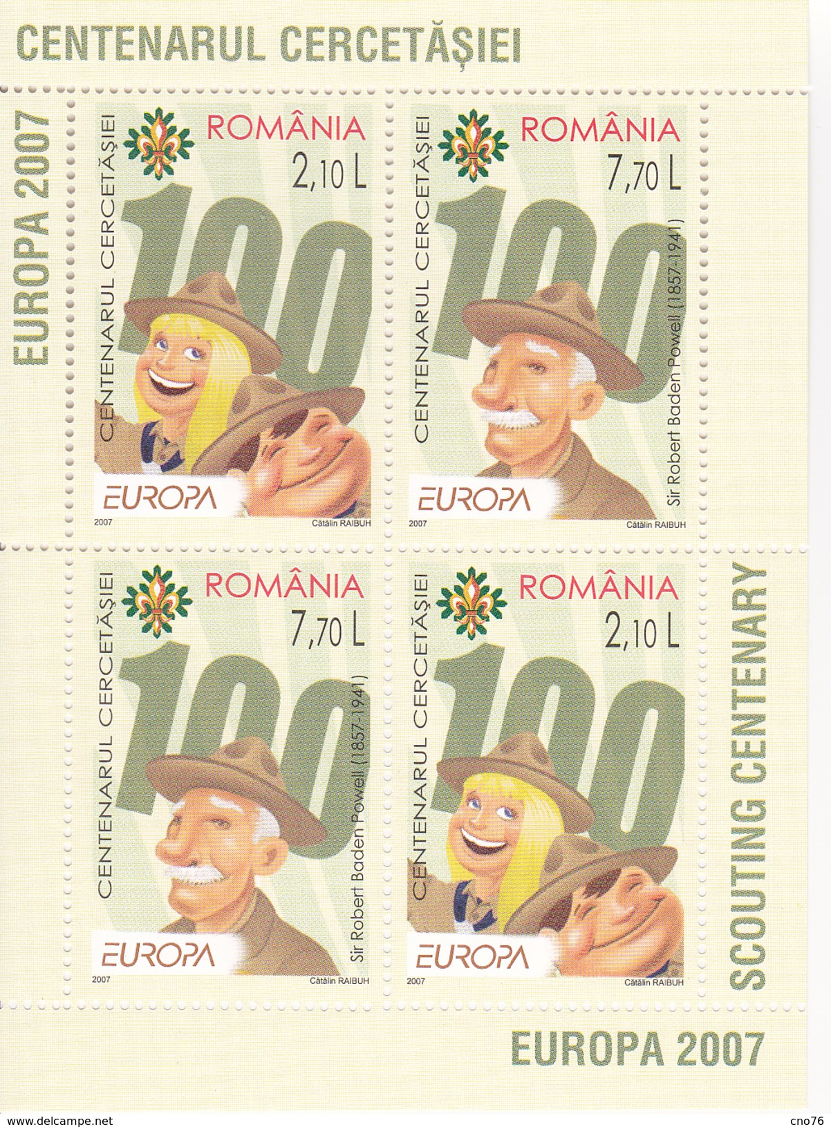 Roumanie Bloc N° 307 Europa 2006 Neuf** - Hojas Bloque