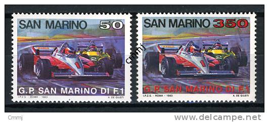 1983 - SAINT-MARIN - SAN MARINO - Sass. 1123/24 - Gran Premio - MNH - New Mint - - Neufs