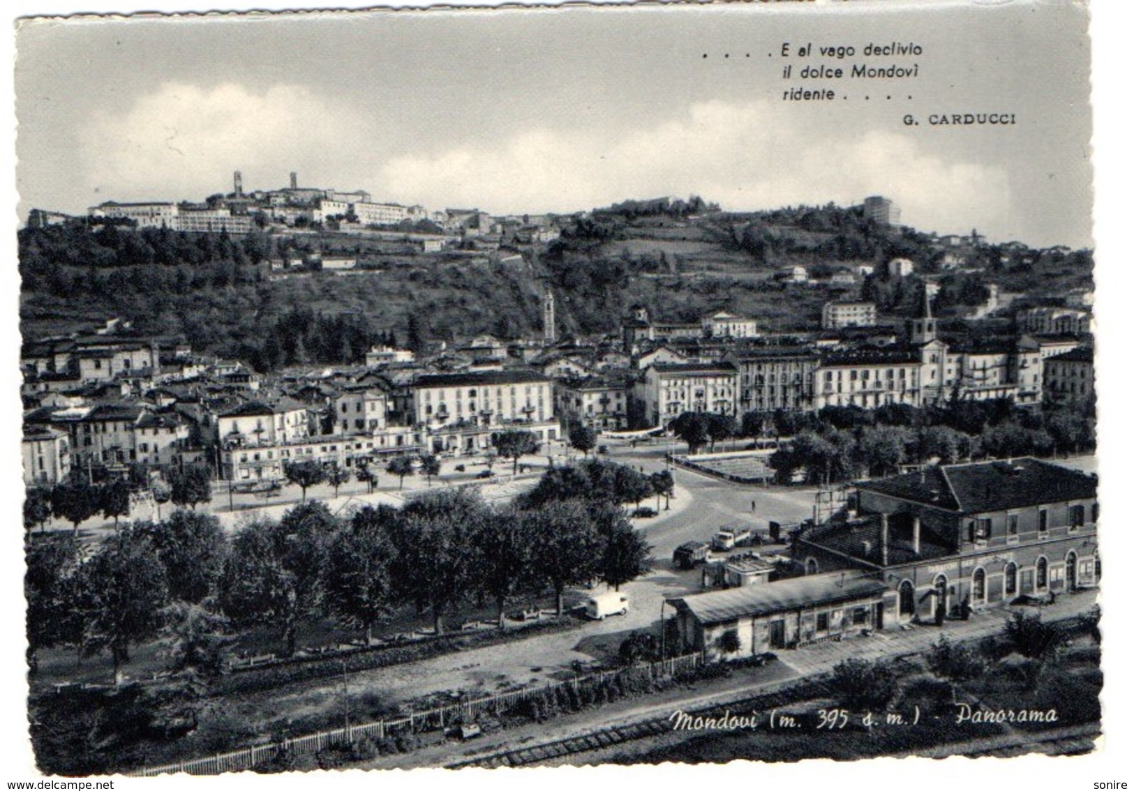 MONDOVI - STAZIONE FERROVIARIA - PANORAMA- NVG FG - C427 - Cuneo