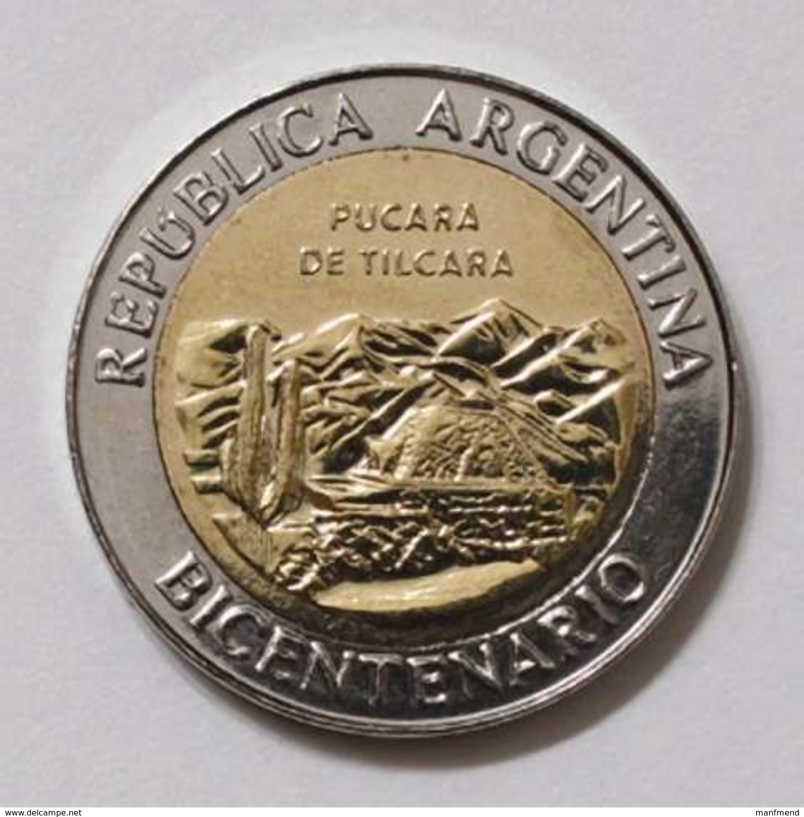 Argentina - 2010 - 1 Peso - Bicentennial "Pucara De Tilcara" - KM 159 - Unc - Argentine