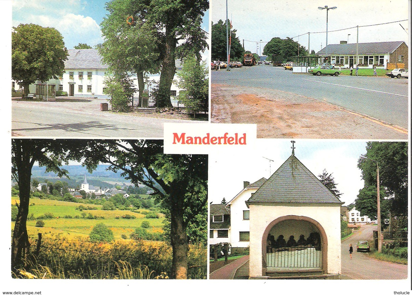 Manderfeld (Bullange-Büllingen)-Multivues-Kloster-Dorf-Grenze-Douane-Chemin De Croix-Chapelle Des 7 Dormeurs- - Bullange - Bullingen