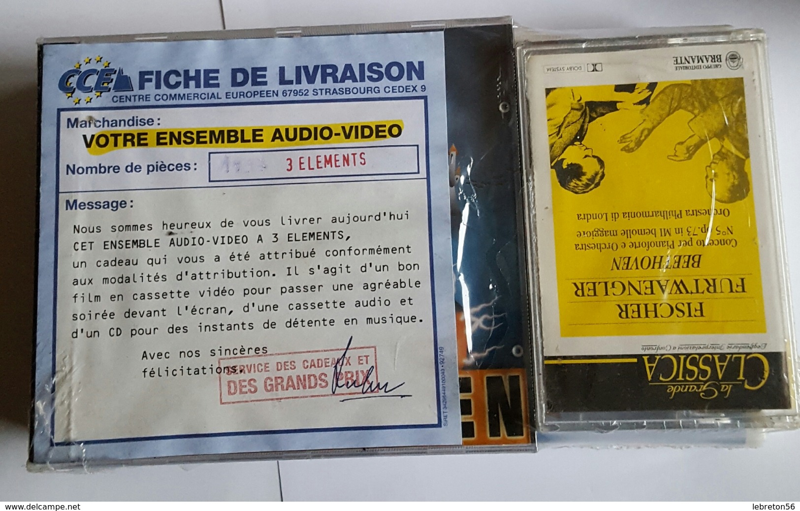 Ensemble Audio Vidéo Collector Jeu Concours - Collections & Sets