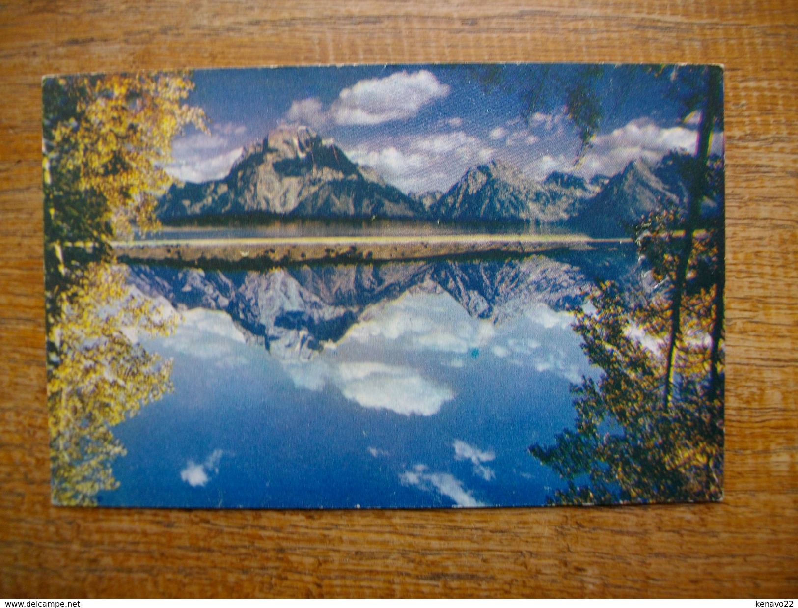 états-unis , Wyoming , Grand Tetons From Jackson Lake - Autres & Non Classés