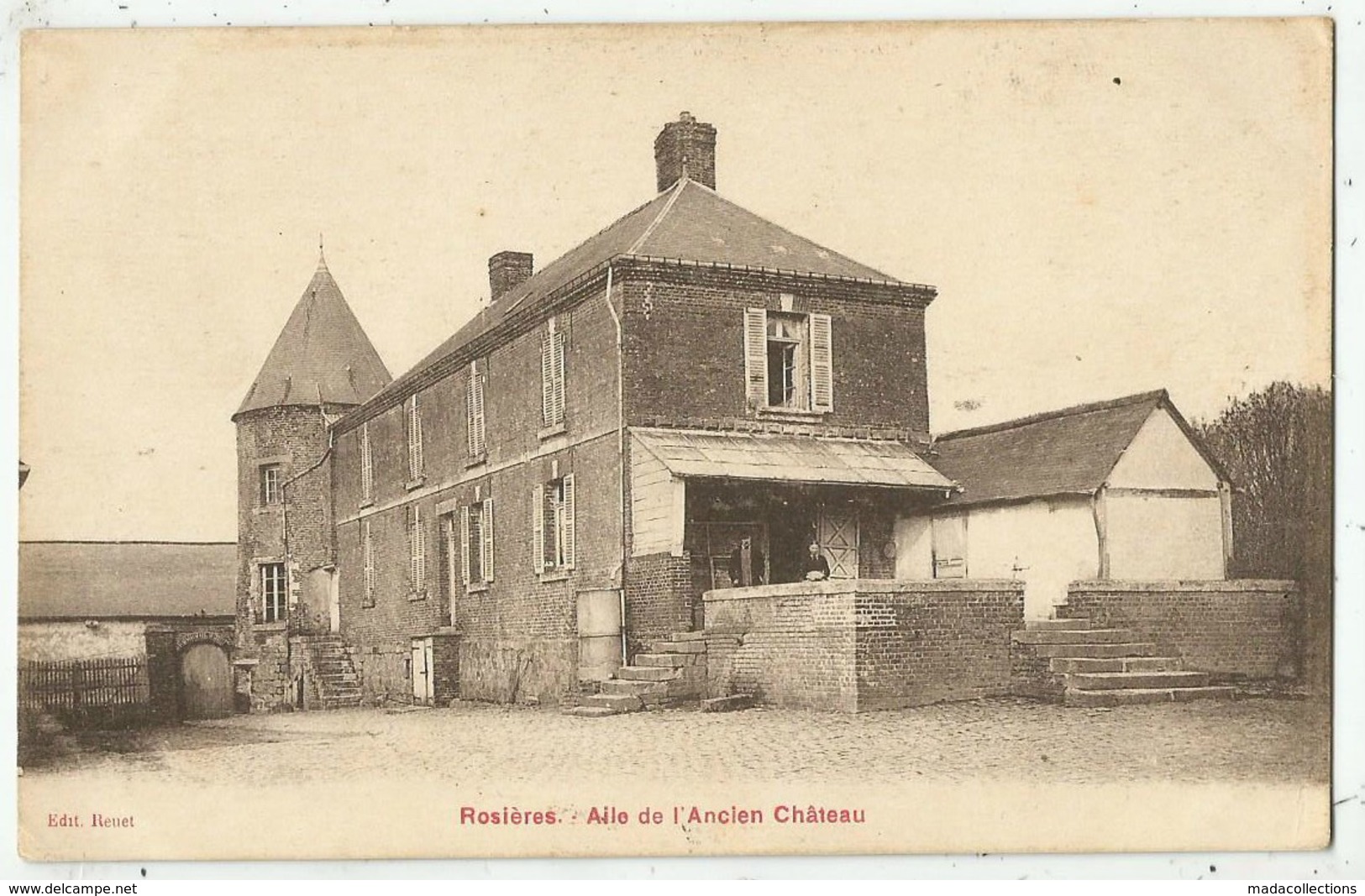 Rosieres En Santerre  (80.Somme) Aile De L'ancien Château - Rosieres En Santerre