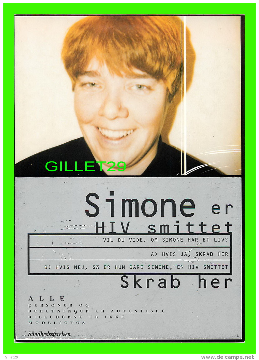 ARTISTES - SIMONE Er HIV SMITTET - GO-CARD, 1996 No 2111 - - Artistes