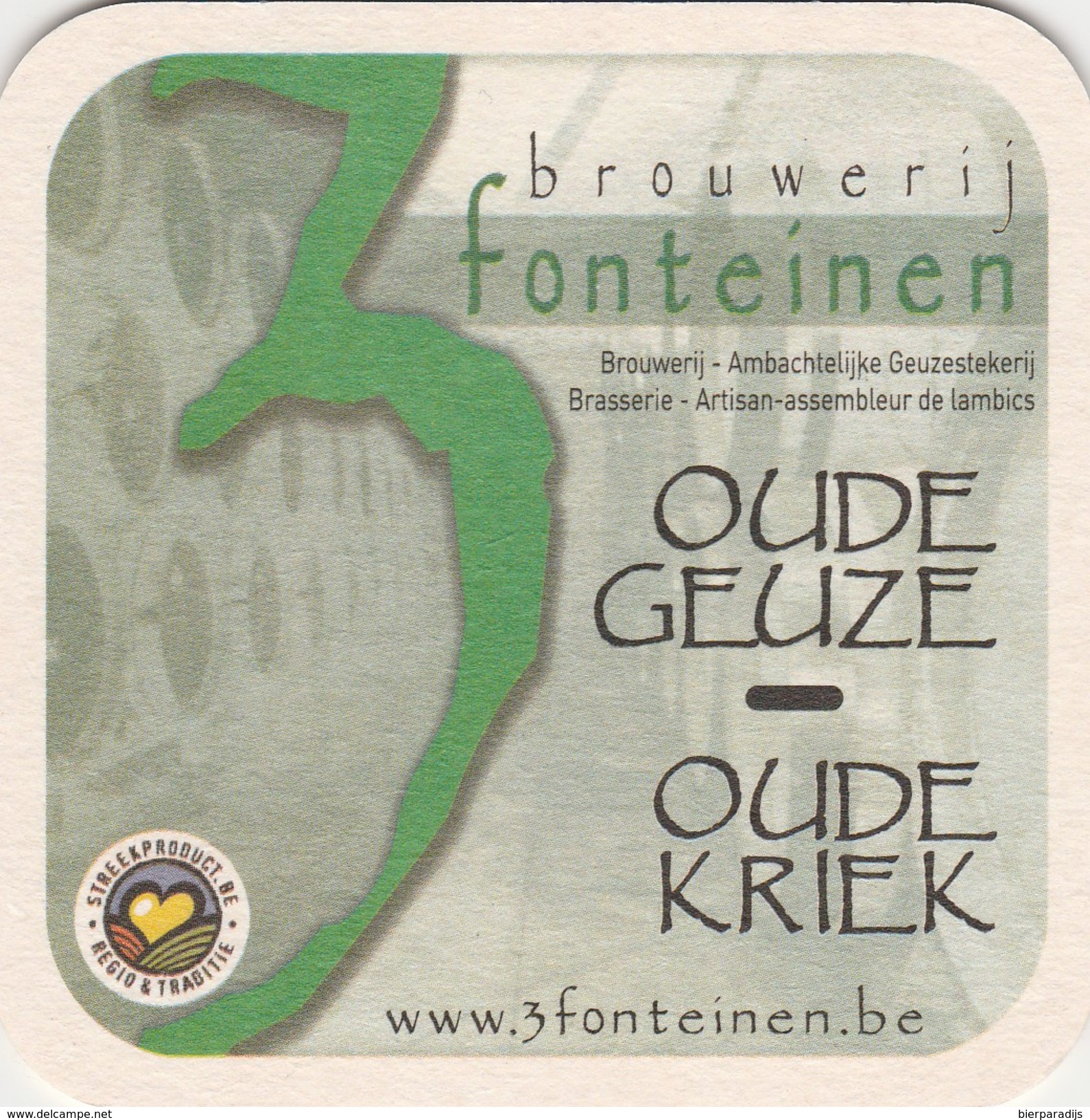 Beersel - 3 Fonteinen - Sotto-boccale
