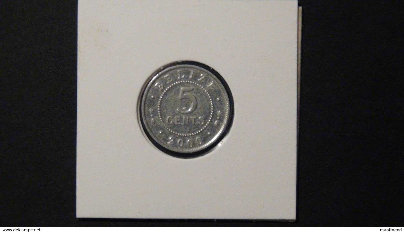 Belize - 2000 - 5 Cents - KM 34a - XF - Belize