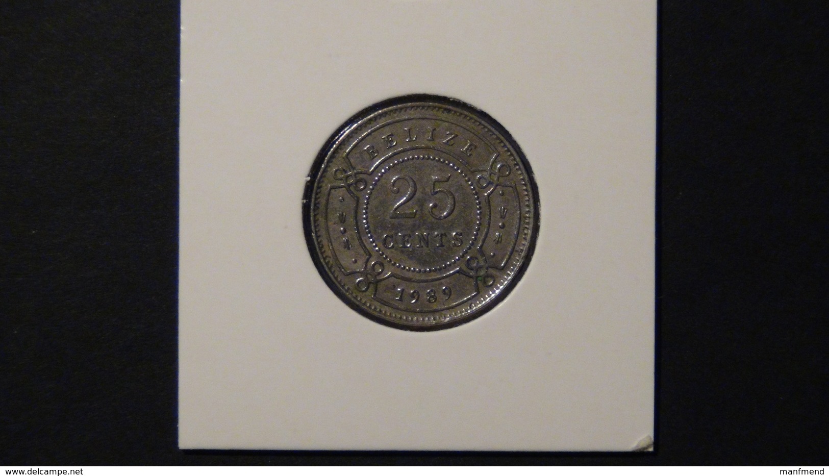 Belize - 1989 - 25 Cents - KM 36 - VF - Belize