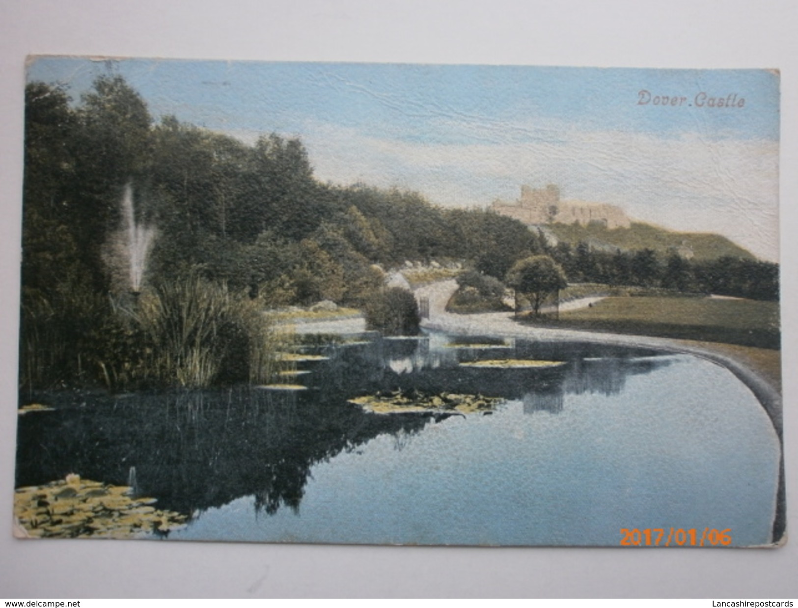 Postcard Early Dover Castle Kent PU At Dover In 1904 By Valentine's My Ref B1420 - Dover