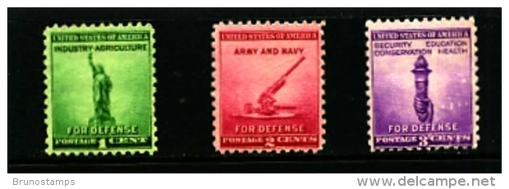 UNITED STATES/USA - 1940  FOR DEFENSE  SET MINT NH - Nuovi