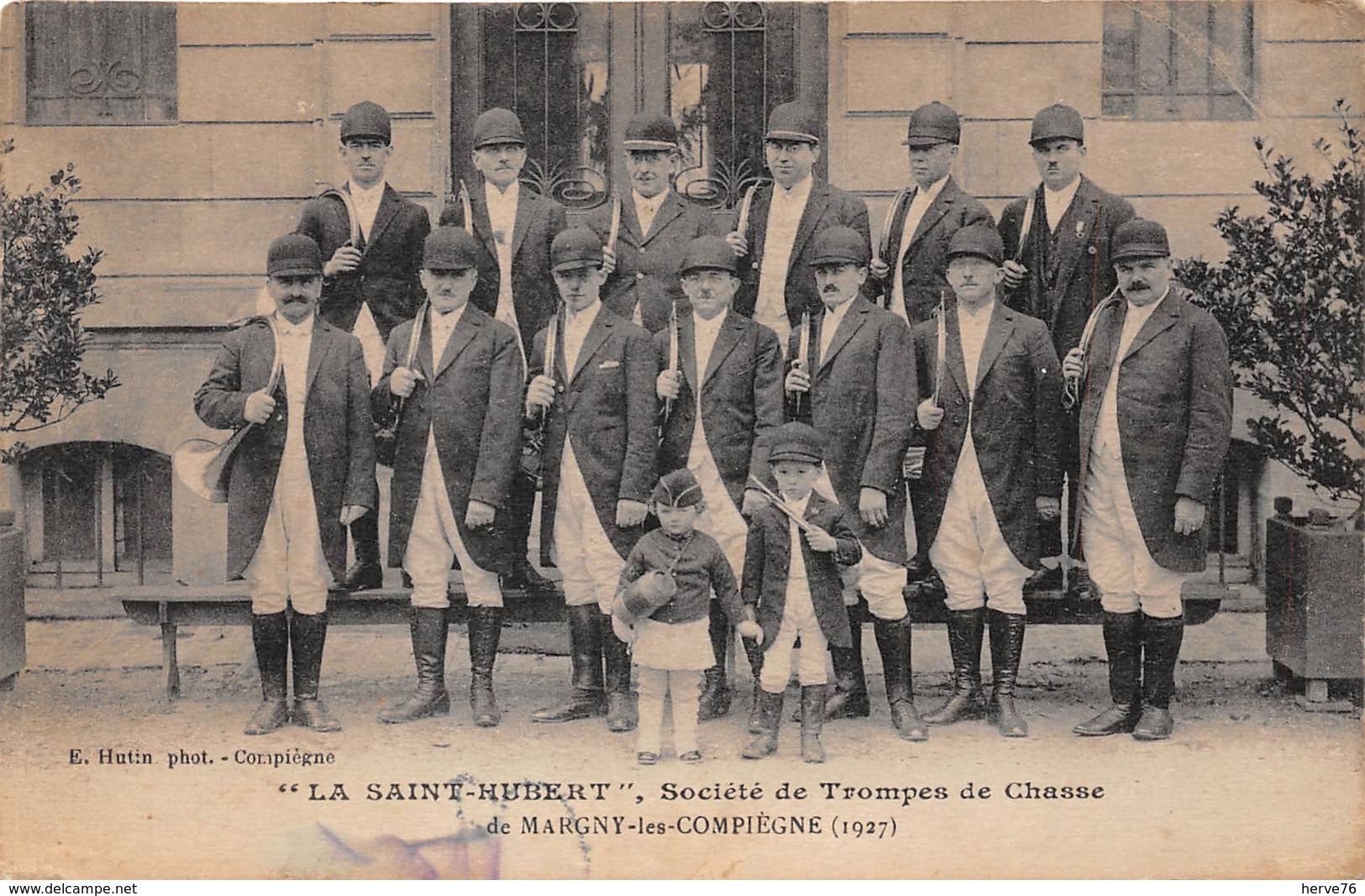 MARGNY LES COMPIEGNE - "La SAINT HUBERT" - Société De Trompes De Chasse - Autres & Non Classés