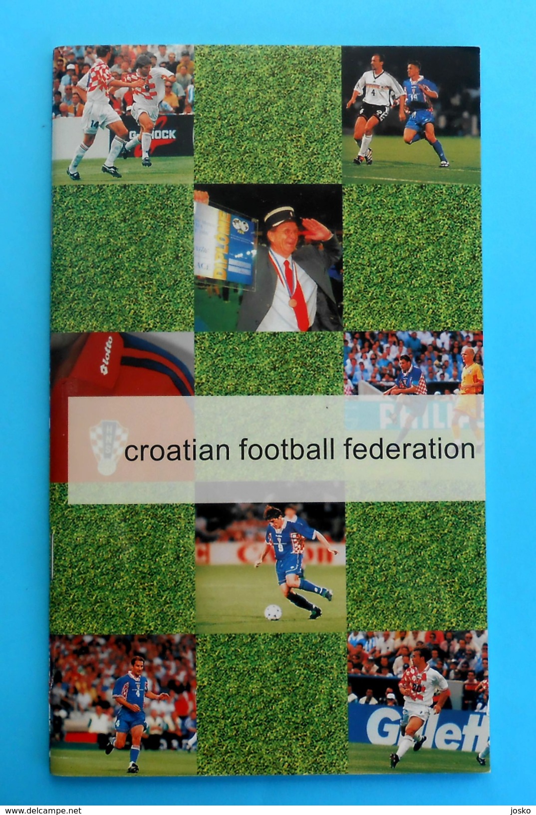 UEFA EURO 2000 - CROATIA TEAM Programme & Guide * Football Soccer Fussball Programm Programma Kroatien Croatie Croazia - Bücher