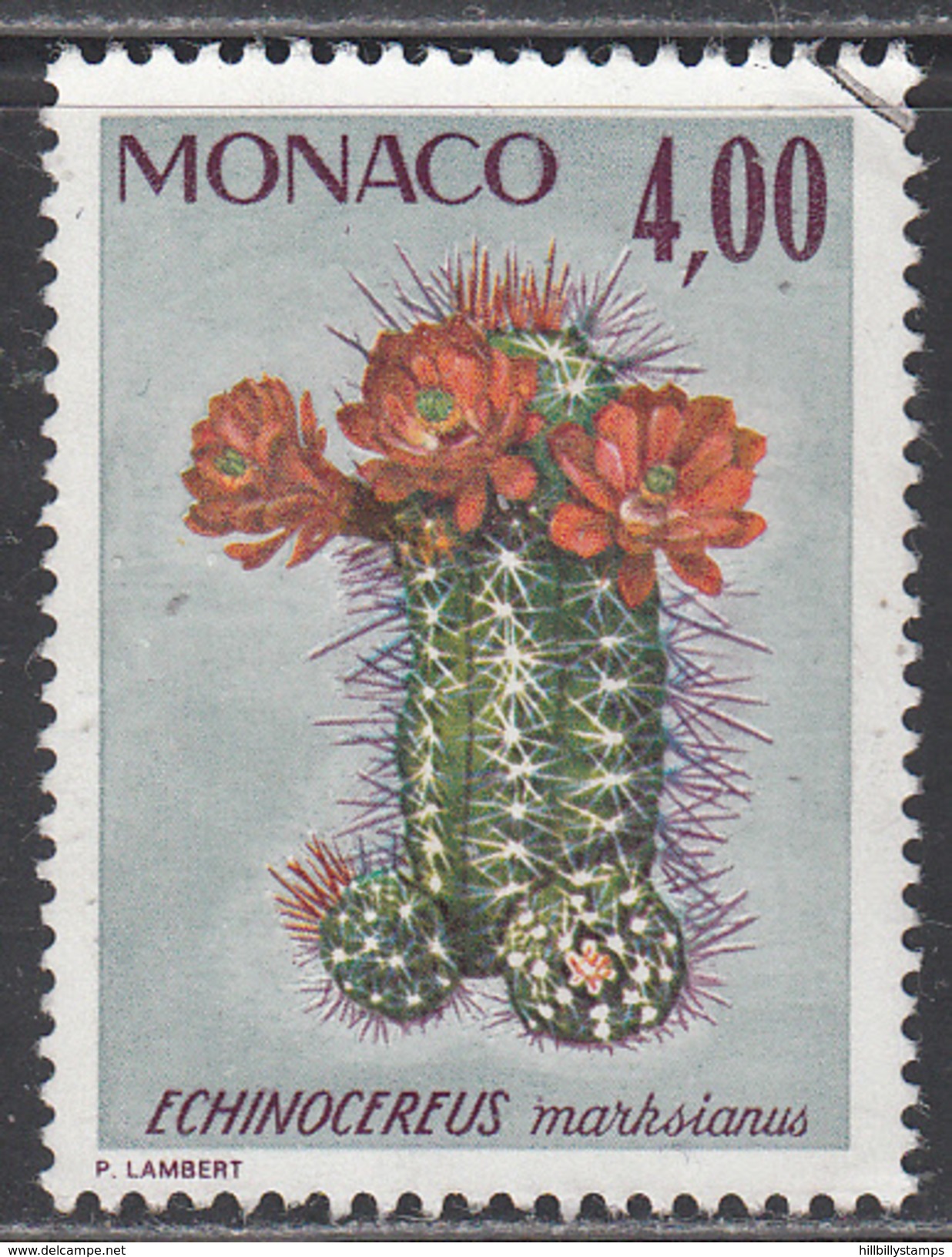 MONACO      SCOTT NO. 960    USED      YEAR 1974 - Usados