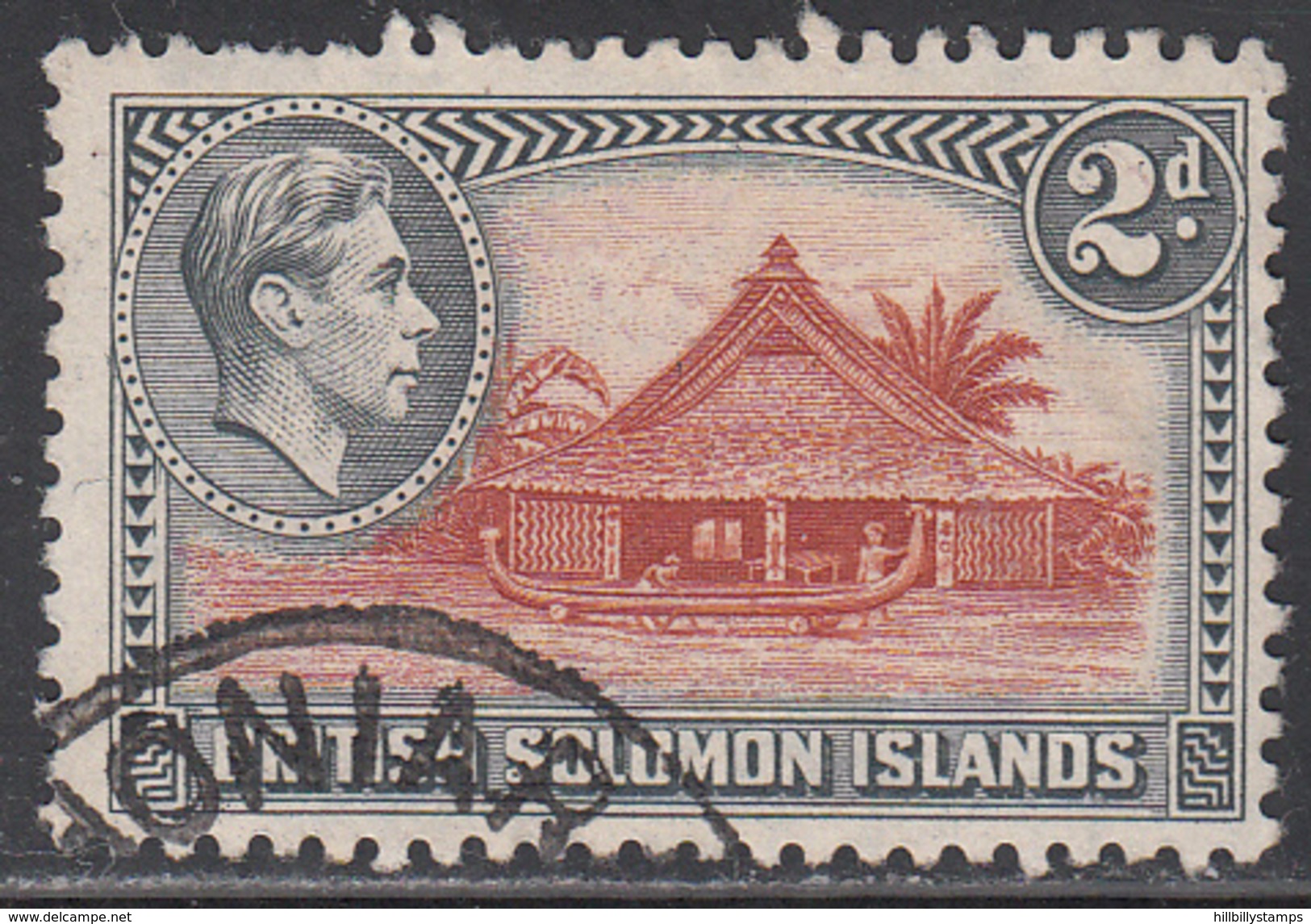 SOLOMON ISL.       SCOTT NO. 70      USED      YEAR 1939 - Iles Salomon (...-1978)