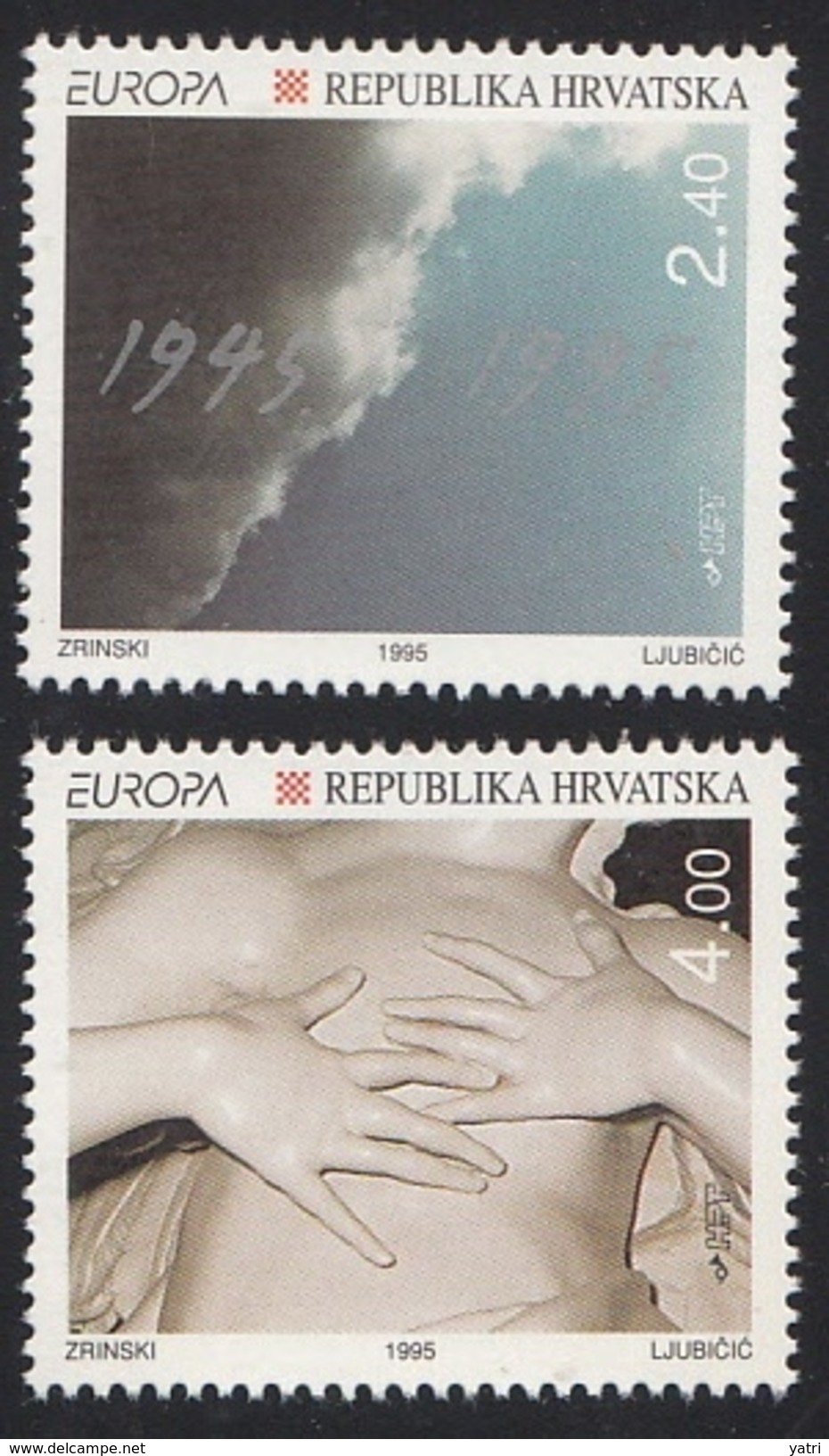 Europa Cept 1995 - ** MNH - Croazia - 1995