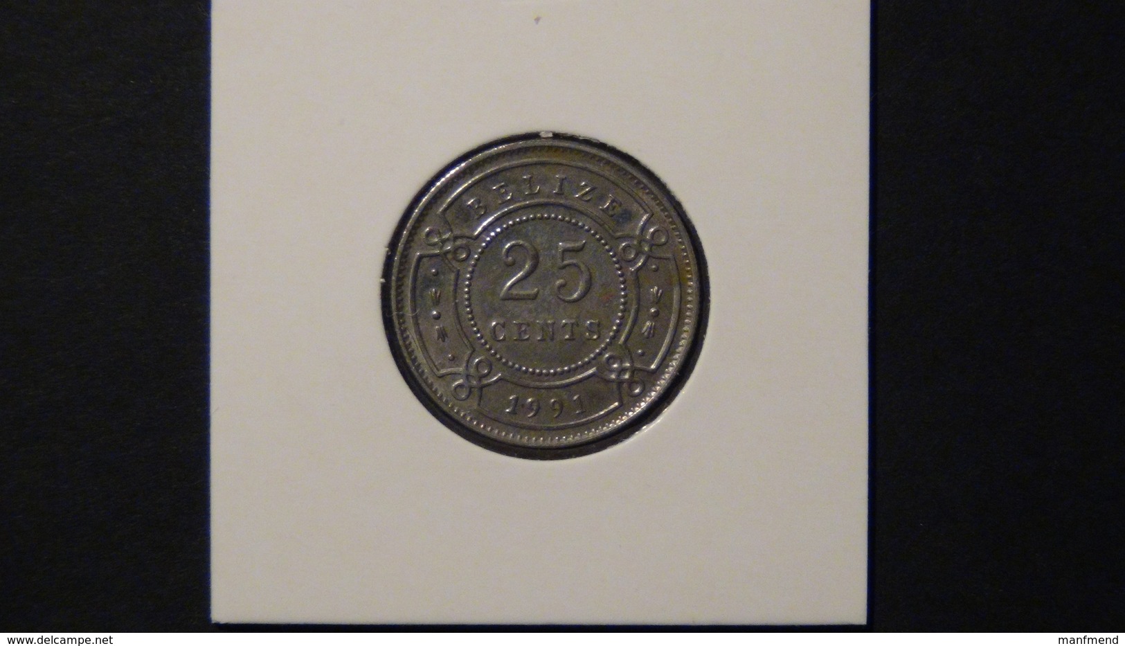 Belize - 1991 - 25 Cents - KM 36 - VF - Belize