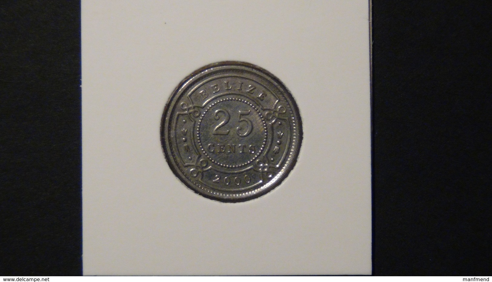 Belize - 2000 - 25 Cents - KM 36 - XF - Belize