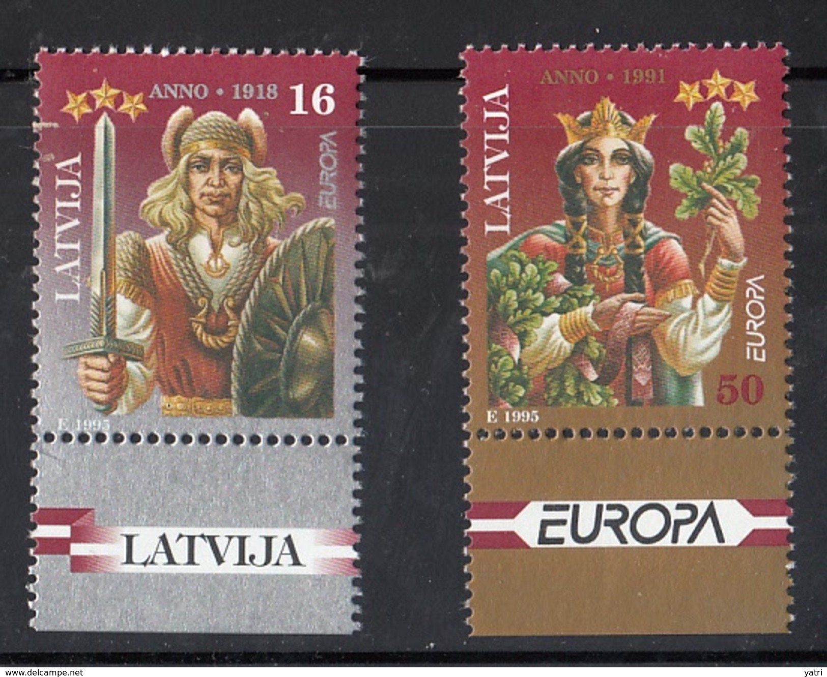 Europa Cept 1995 - ** MNH - Lettonia - 1995