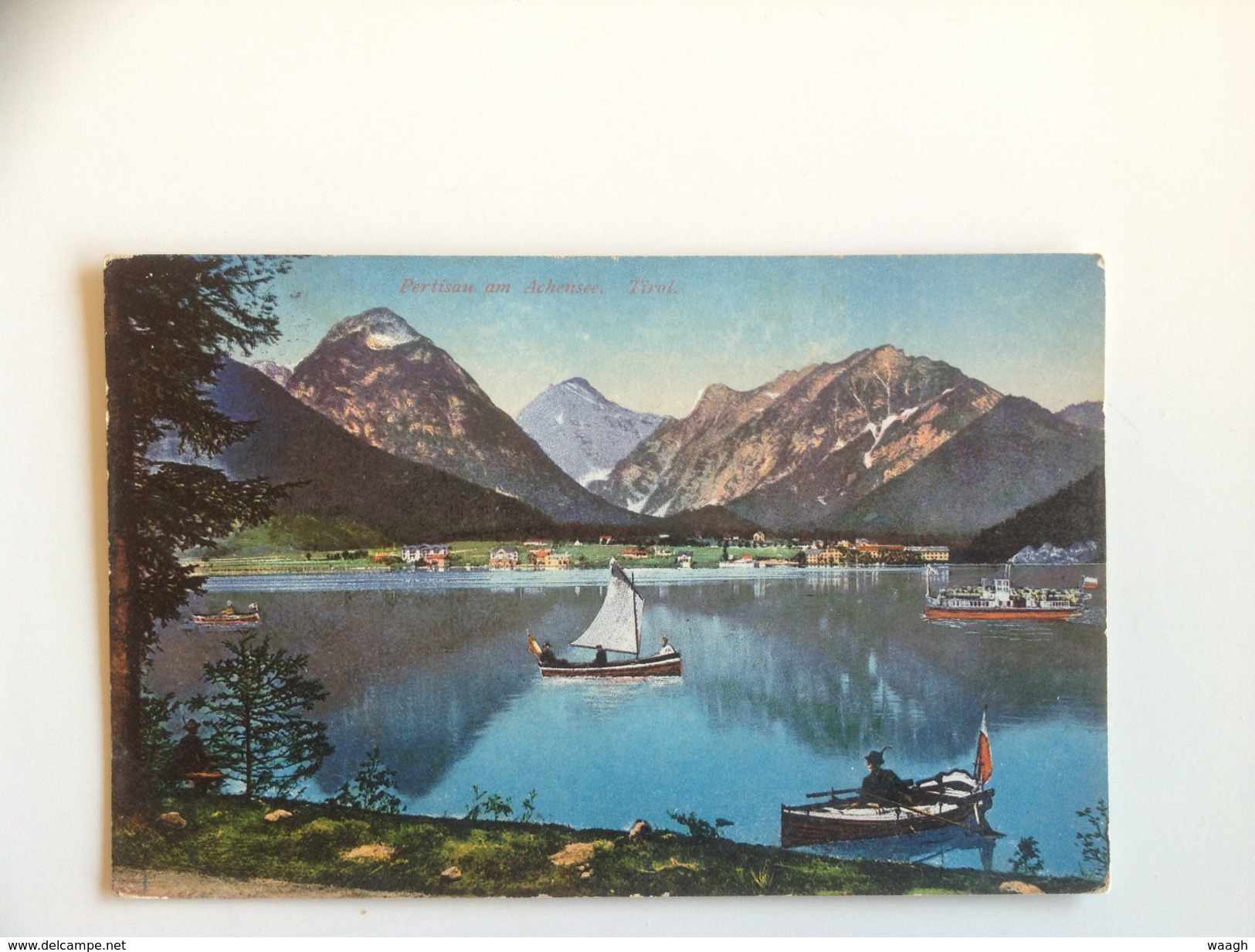 102 - PERTISAU Am Achensee Tirol - 1912 - Pertisau