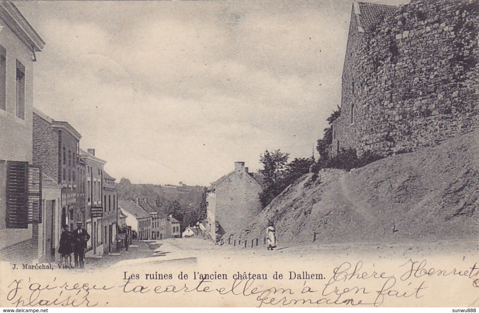 Les Ruines De L'ancien Château De Dalhem (animée, Précurseur) - Dalhem