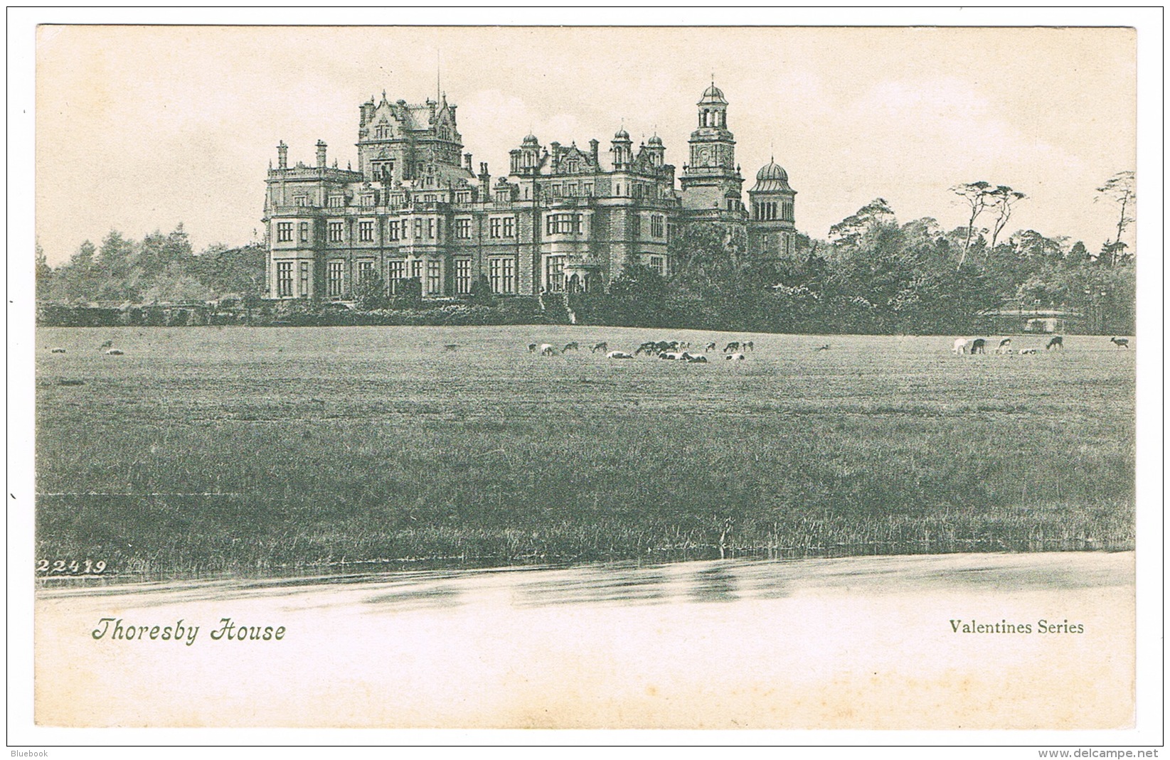 RB 1139 - Early Postcard - Thoresby Hall - Budby Nottinghamshire - Other & Unclassified