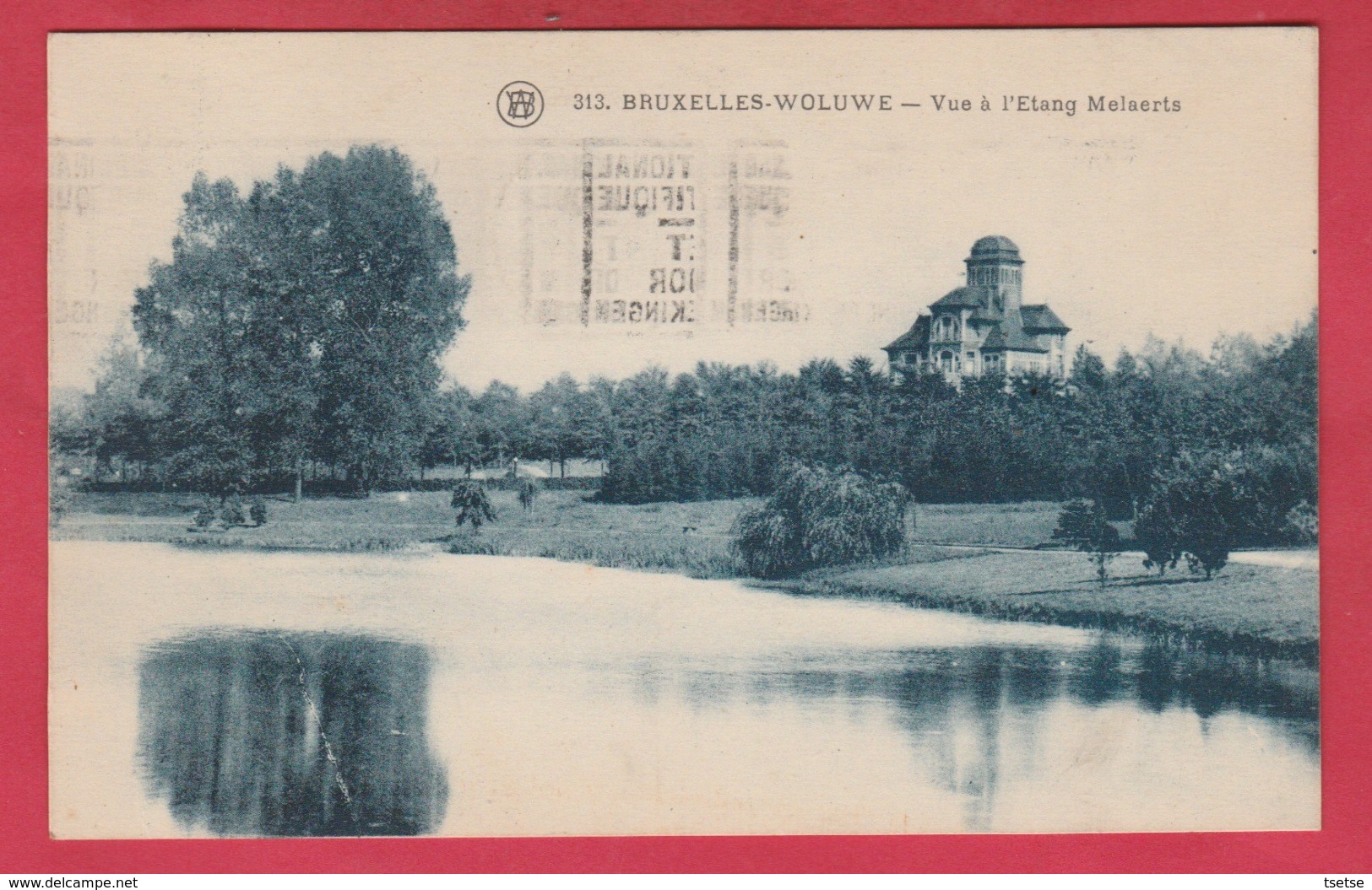 Woluwe-St.-Pierre - Vue à L'Etang Melaerts - 1929 ( Voir Verso ) - Woluwe-St-Pierre - St-Pieters-Woluwe