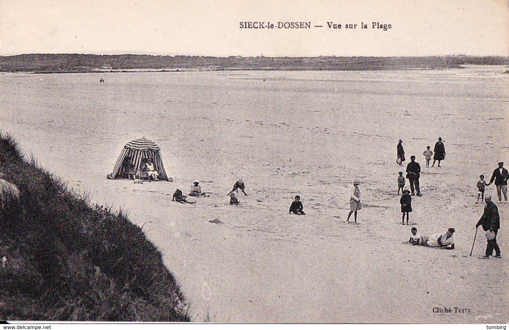 29 - SIECK-le-DOSSEN - Vue Sur La Plage - Autres & Non Classés