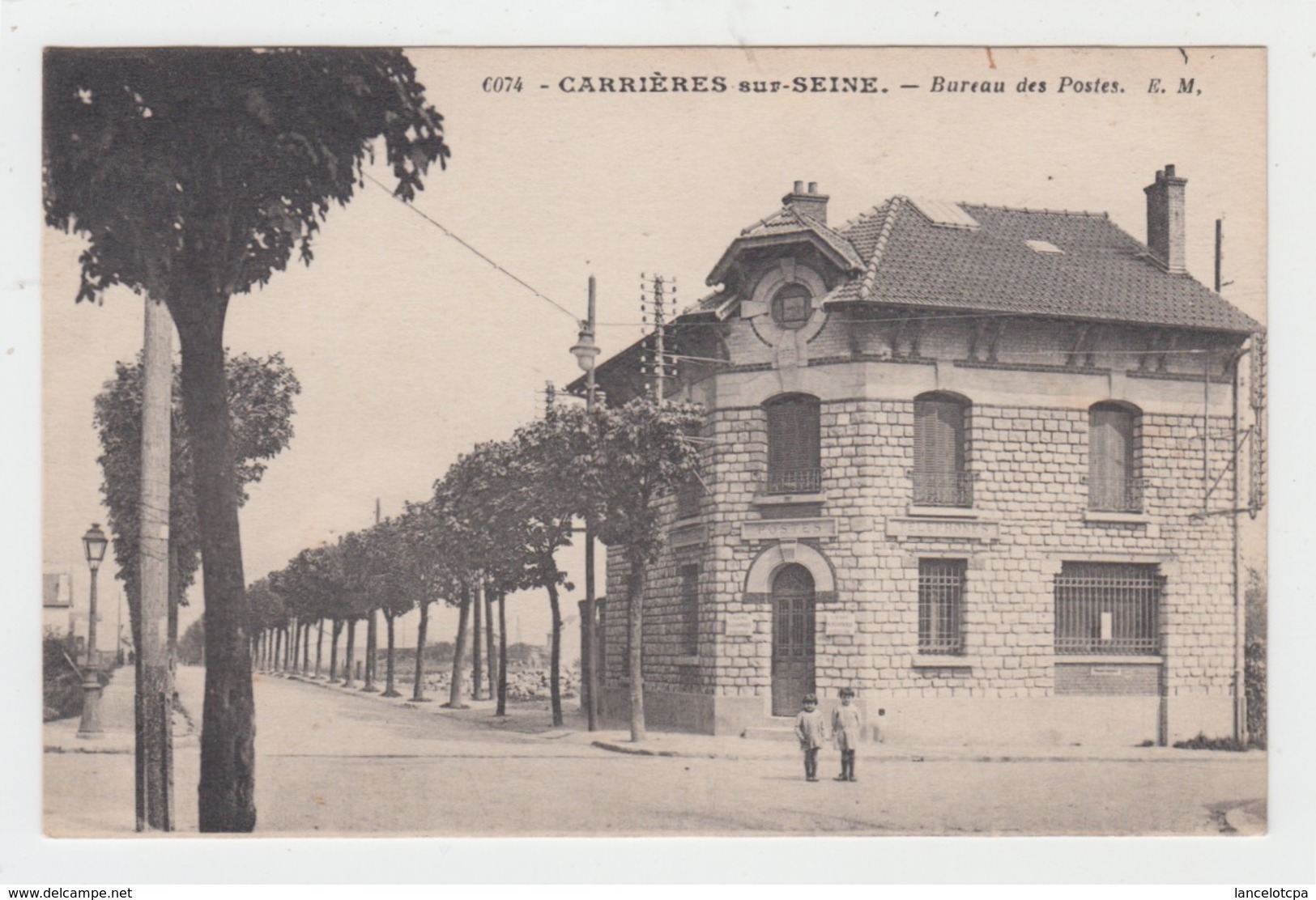 78 - CARRIERES SUR SEINE / BUREAU DES POSTES - Carrières-sur-Seine